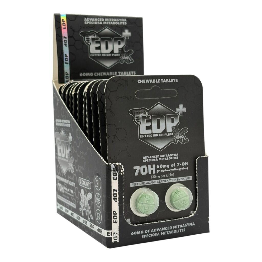 display box of EDP 7-OH Tablets 30mg 2ct