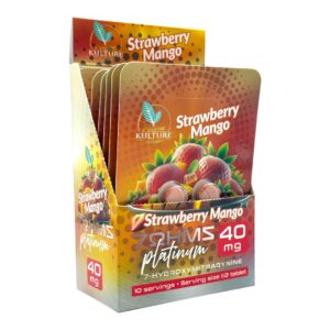 Kratom Kulture 7OHMZ Platinum 40mg – Strawberry Mango