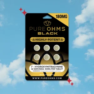 PURE OHMS Black 7-OH Tablets