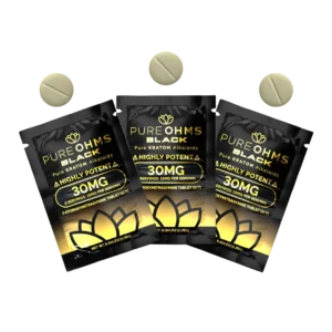 PURE OHMS Black 7-OH Tablets