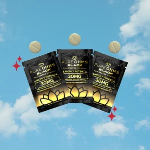 PURE OHMS Black 7-OH Tablets