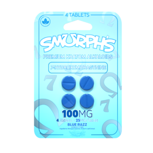 Smurph’s 7-Oh Flavored Kratom Extract Tablets 25mg