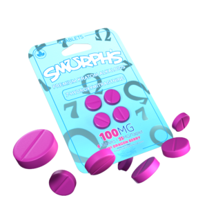 Smurph’s 7-Oh Flavored Kratom Extract Tablets 25mg