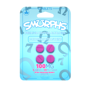 Smurph’s 7-Oh Flavored Kratom Extract Tablets 25mg