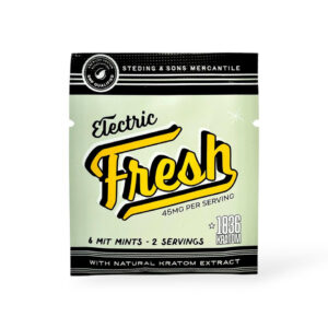 Steding & Sons 1836 Kratom Extract Electric Fresh Mints 15mg