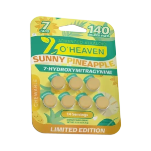 7 O'Heaven 7-OH Sunny Pineapple Flavored Tablets 20mg