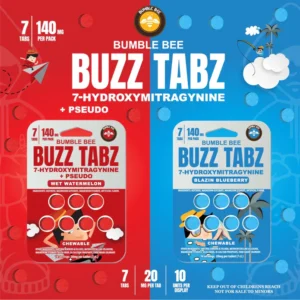 Bumble Bee Buzz Tabz 7-OH 140mg 7ct