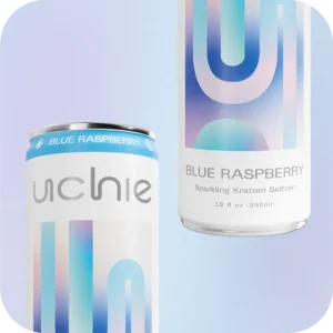 Uchie Sparkling Kratom Seltzer 12oz