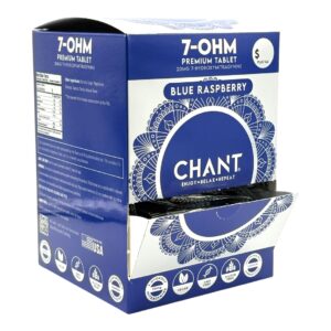 Chant 7-OH Blue Raspberry 20mg Tablet