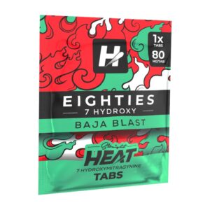 Straight Heat Eighties 7-OH Tabs 80mg