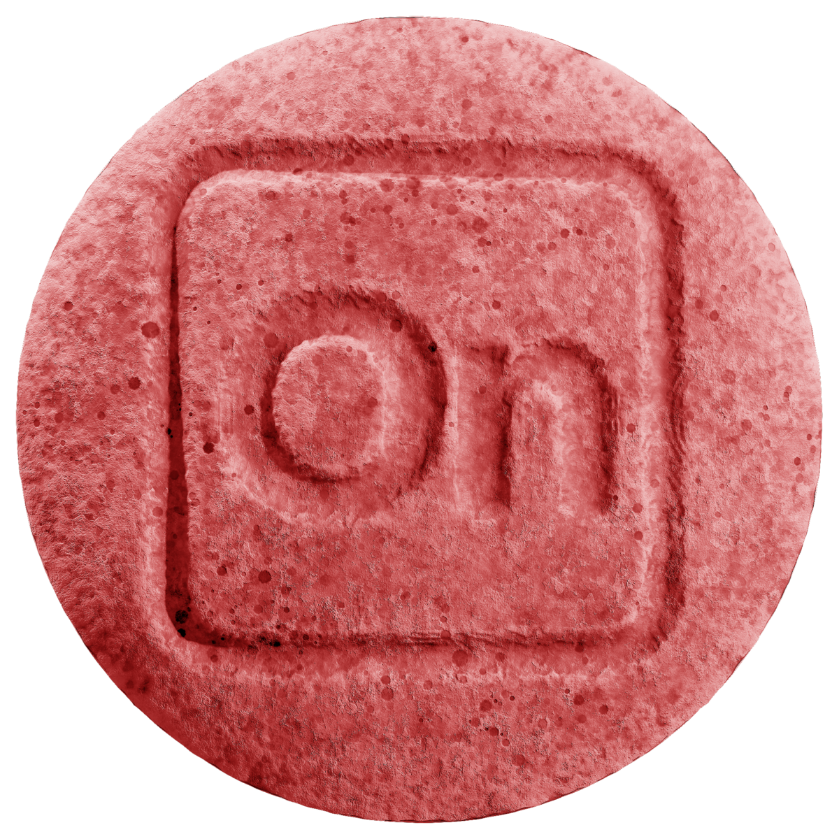 On7 Pseudo Red Relief Chewable Tablets Strawberry