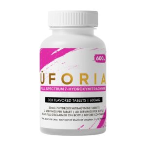 UFORIA 7-OH 600mg Bottle 30x20mg Tablets