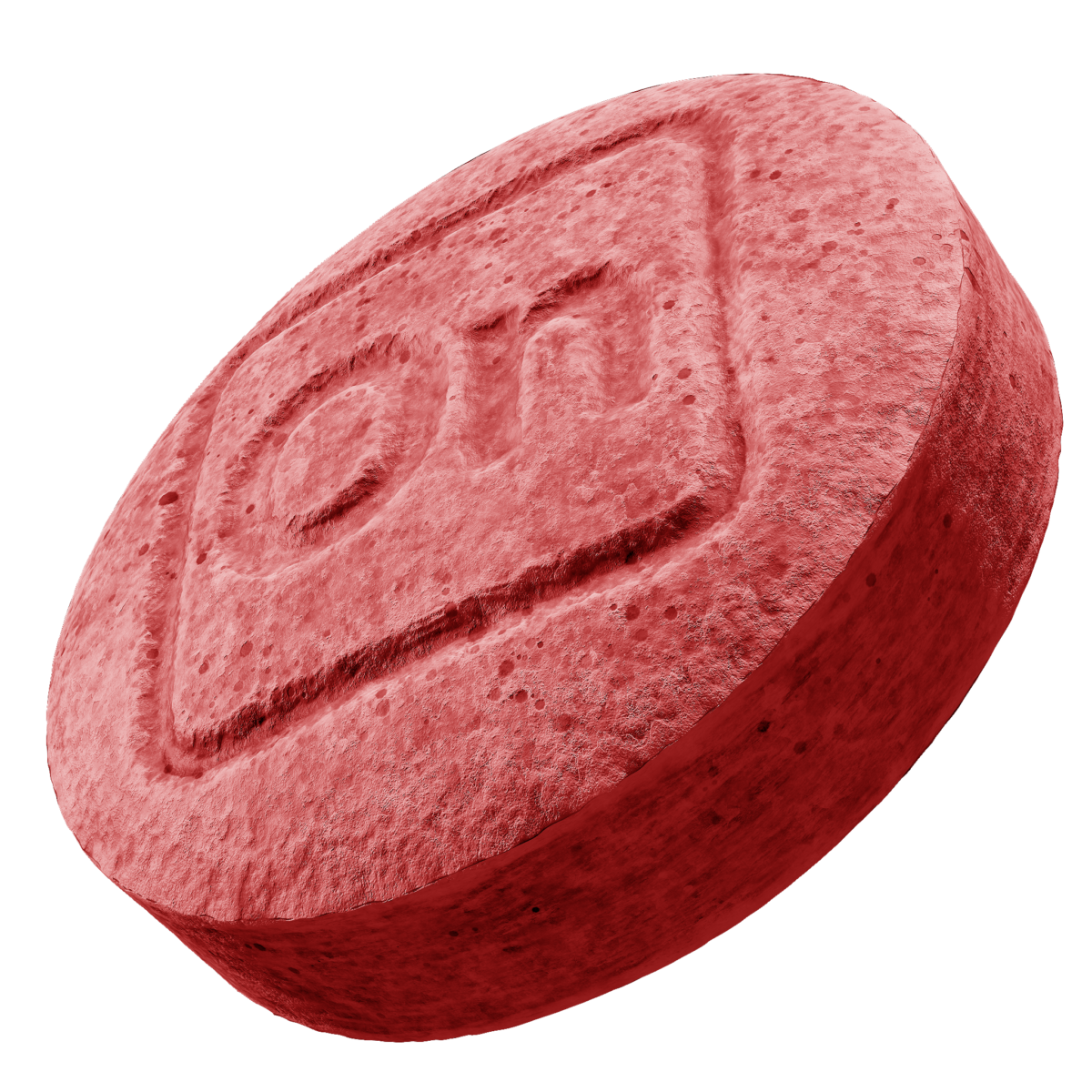 On7 Pseudo Red Relief Chewable Tablets Strawberry