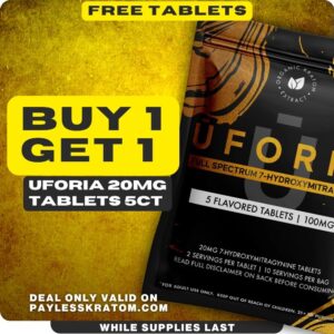 UFORIA 7-OH 5-Pack | 20mg Tablets (DEAL B1G1)