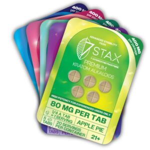 7Stax Premium 7-OH Tablets 80mg