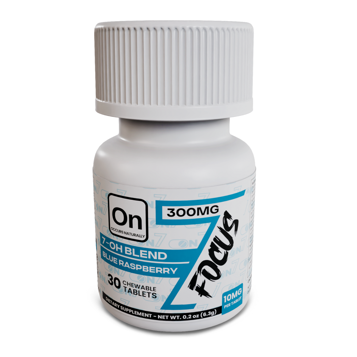 On7 7-Hydroxy + Pseudo Focus Tablets – Blue Raspberry