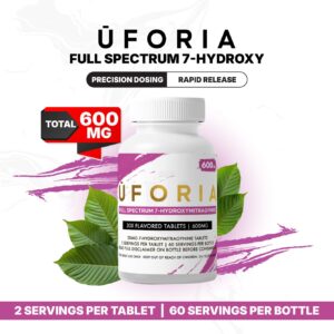 UFORIA 7-OH 600mg Bottle 30x20mg Tablets (BOGO)