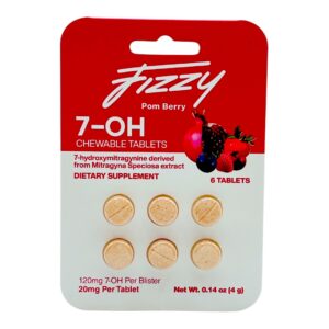 Fizzy 7-OH Flavored Tablets 20mg