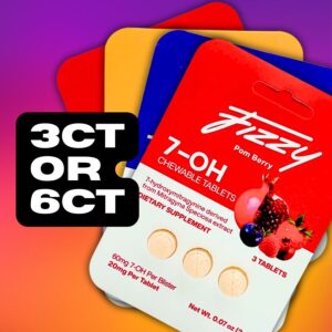 Fizzy 7-OH Flavored Tablets 20mg