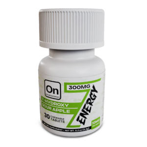 On7 7-Hydroxy Energy Tablets – Sour Apple 30ct