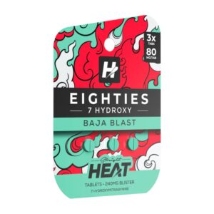 Straight Heat Eighties 7-OH Tabs 80mg