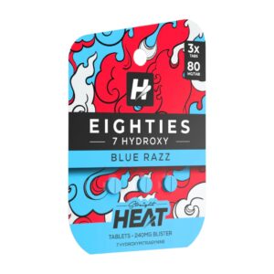 Straight Heat Eighties 7-OH Tabs 80mg