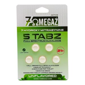 7OmegaZ Active Georgia Compliant Tablets 250mg x 5ct