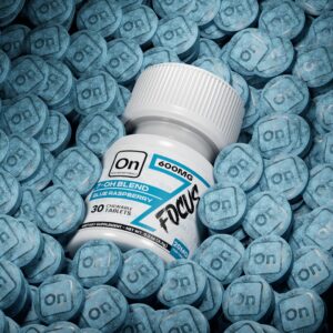 On7 7-Hydroxy + Pseudo Focus Tablets – Blue Raspberry