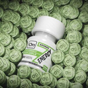 On7 7-Hydroxy Energy Tablets - Sour Apple