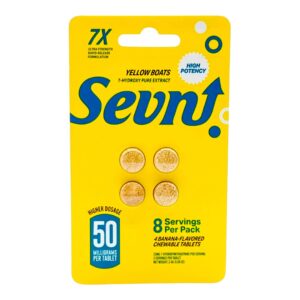 Sevn Ultra Strength 7-OH Flavored Tablets 50mg x 4ct