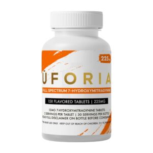 UFORIA 7-OH 225mg Bottle 15x15mg Tablets