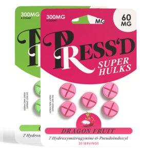 Press'd Super Hulk Flavored Tablets 60mg
