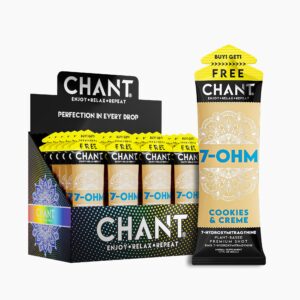 Chant 7-OH Shot Cookies and Creme 8mg x 50mL Buy 1 Get 1 Free