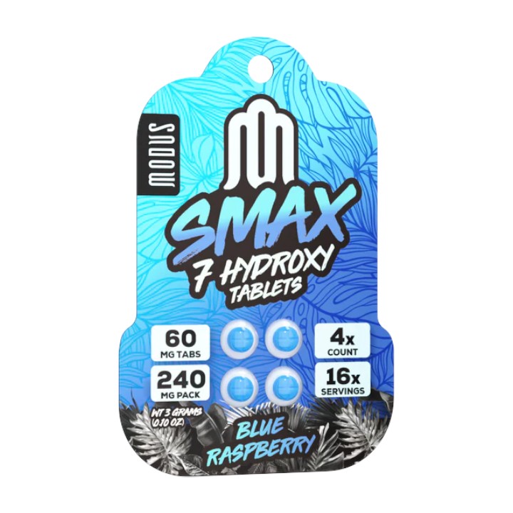 SMAX 7-OH Flavored Tablets 60mg x 4ct