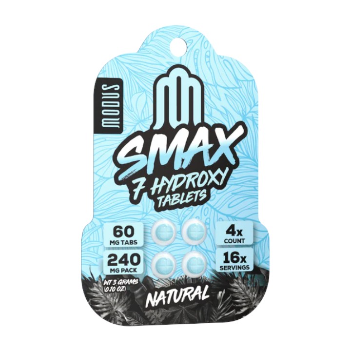 SMAX 7-OH Flavored Tablets 60mg x 4ct