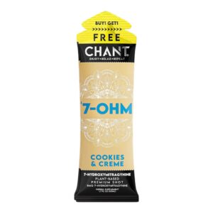 Chant 7-OH Shot Cookies and Creme 8mg x 50mL Buy 1 Get 1 Free