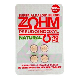 ZOHM 7-OH Pseudo Tablets 40mg x 4ct