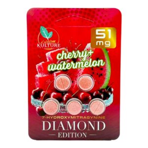 Kratom Kulture 7OH Diamond 51mg – Cherry Watermelon
