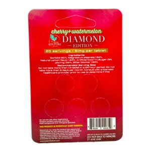 Kratom Kulture 7OH Diamond 51mg – Cherry Watermelon