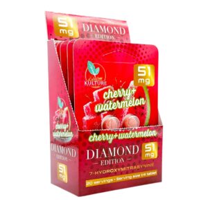 Kratom Kulture 7OH Diamond 51mg – Cherry Watermelon
