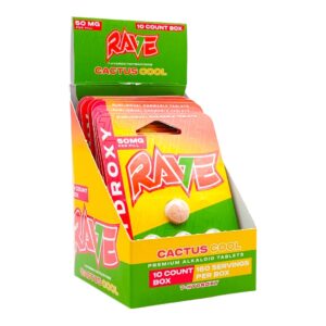 Rave Kratom 7-OH Flavored Tablets 50mg x 4ct
