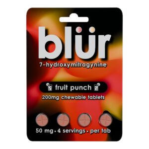 blür 7-OH Flavored Tablets 50mg x 4ct