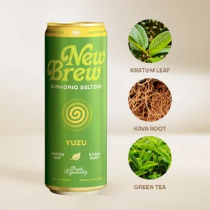 New Brew Yuzu Euphoric Seltzer