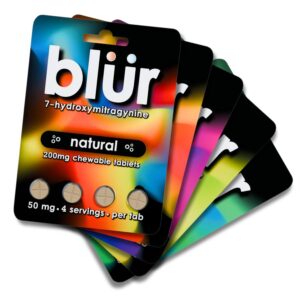 blür 7-OH Flavored Tablets 50mg x 4ct