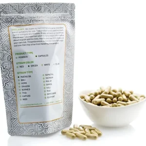 Golden Monk Green Maeng Da Kratom Capsules