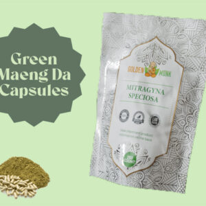 Golden Monk Green Maeng Da Kratom Capsules