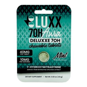 LUXX 7-OH Aura Deluxe Flavored Tablets 40mg