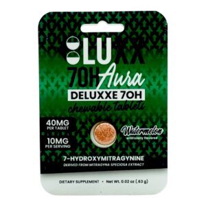 LUXX 7-OH Aura Deluxe Flavored Tablets 40mg