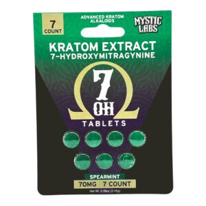 Mystic Labs 7 OH Tablets 10mg x 7ct
