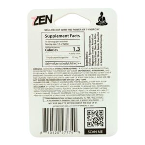 7Zen 7-OH Tablets Lemon Lime Lift 40mg